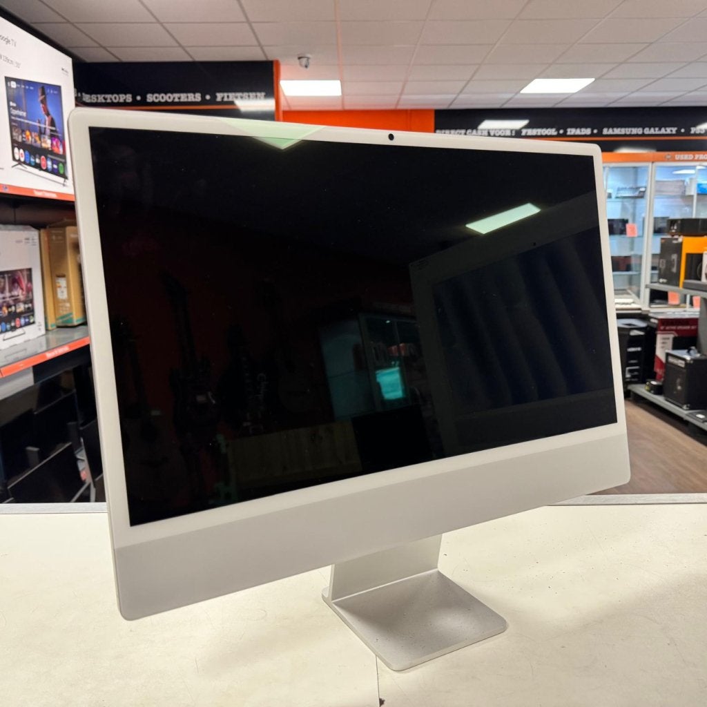 iMac 2024 M4 24" 4.5K Retina 16GB 256GB Zilver | Nette staat, Computers en Software, Apple Desktops, Apple, Zo goed als nieuw