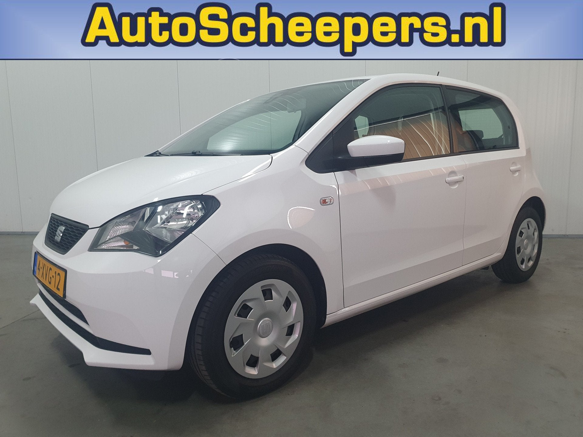 SEAT Mii 1.0 Style Dynamic AIRCO/EL.PAKKET . (bj 2015), Auto's, Voorwielaandrijving, Euro 5, Gebruikt, 840 kg
