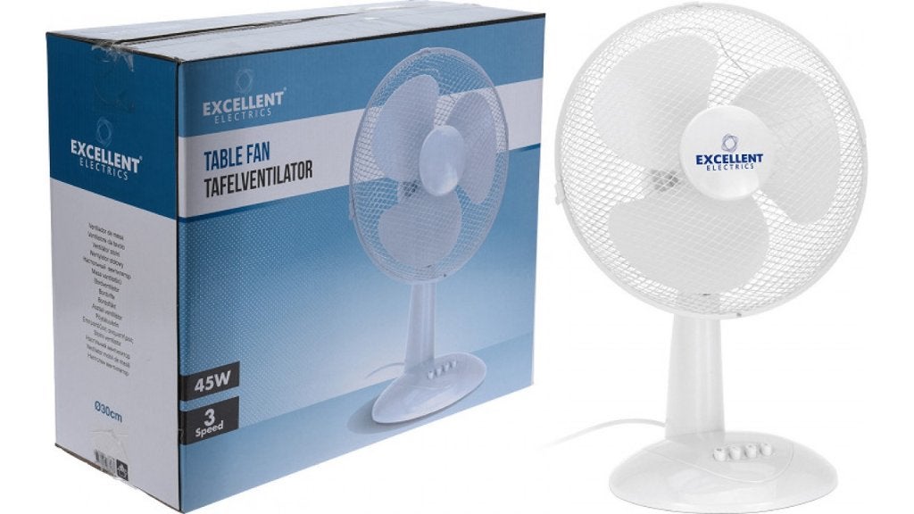 Partij Ventilator tafelmodel €. 30,00 per stuk, Ophalen, Tafel- of Grondventilator, Minder dan 60 m³, Nieuw