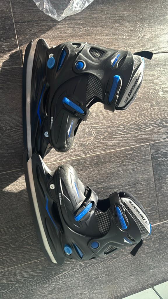 Nijdam verstelbare ijshockey schaatsen - maat 34-37, Ophalen, Zo goed als nieuw, IJshockeyschaatsen, Nijdam