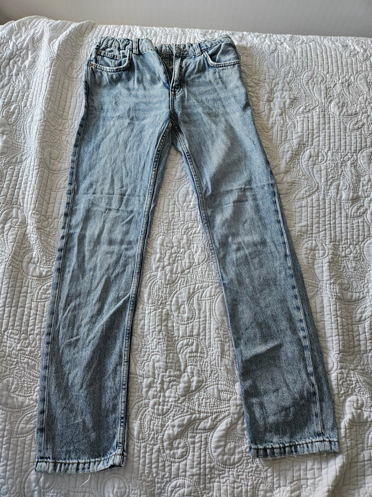 Jongens kledingpakket: T-shirts, truien en jeans, Ophalen of Verzenden, Zo goed als nieuw, Maat 152