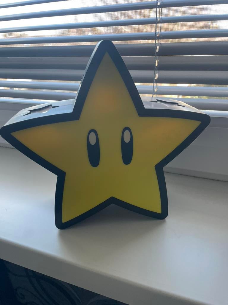 Ster lamp van mario, Ophalen of Verzenden, Zo goed als nieuw, Lamp