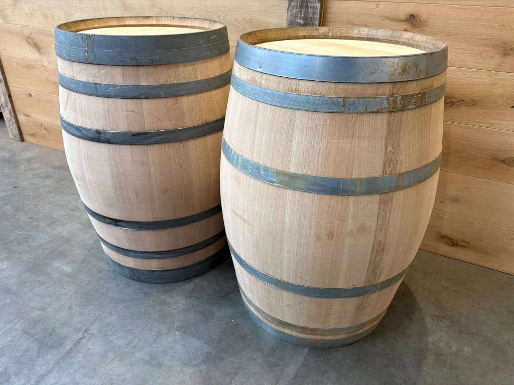 Eiken Regenton 225 Liter – Houten Wijnvat eikenhout, Tuin en Terras, Regentonnen, Hout@hameren.nl, 150 liter of meer, Hertog van beijerenstraat 2a