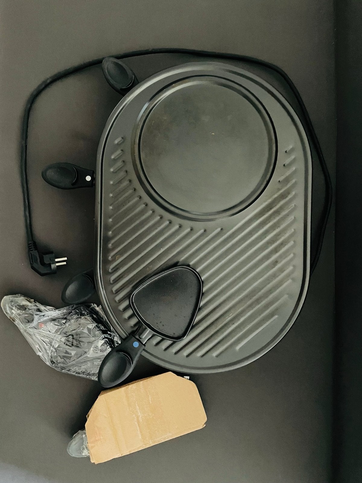 Tristar Raclette/Gourmetstel RA-2944 - 1200W, Ophalen of Verzenden, Zo goed als nieuw