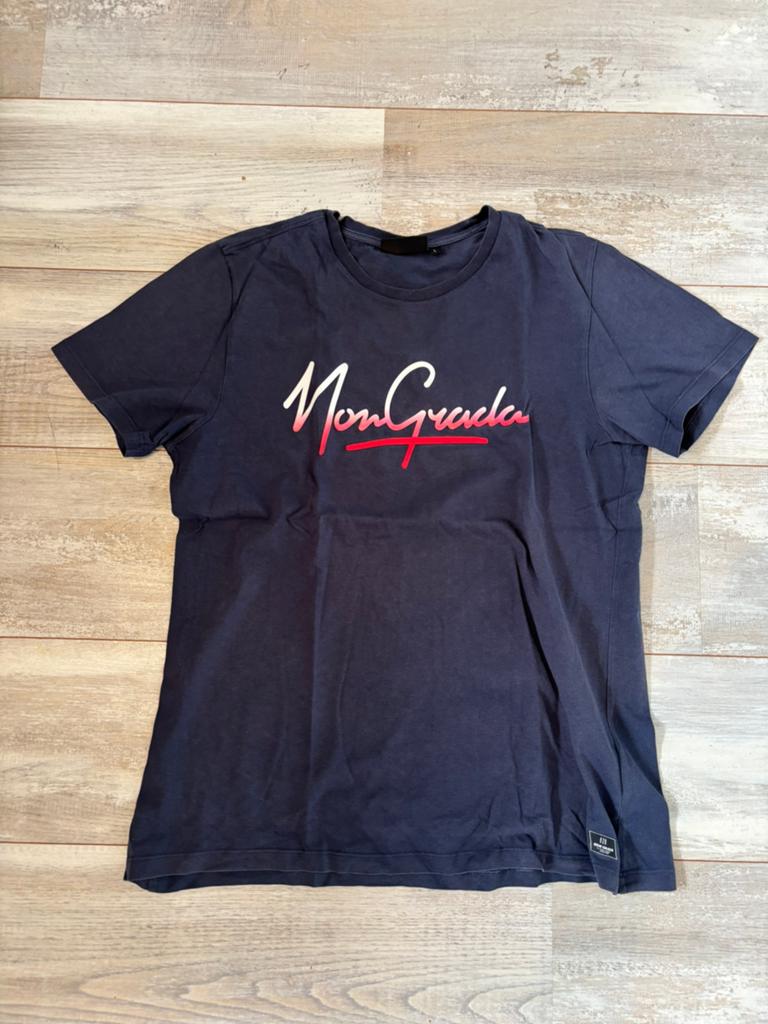 Non Grada T-Shirt | S, Ophalen of Verzenden, Zo goed als nieuw, Maat 46 (S) of kleiner, Blauw