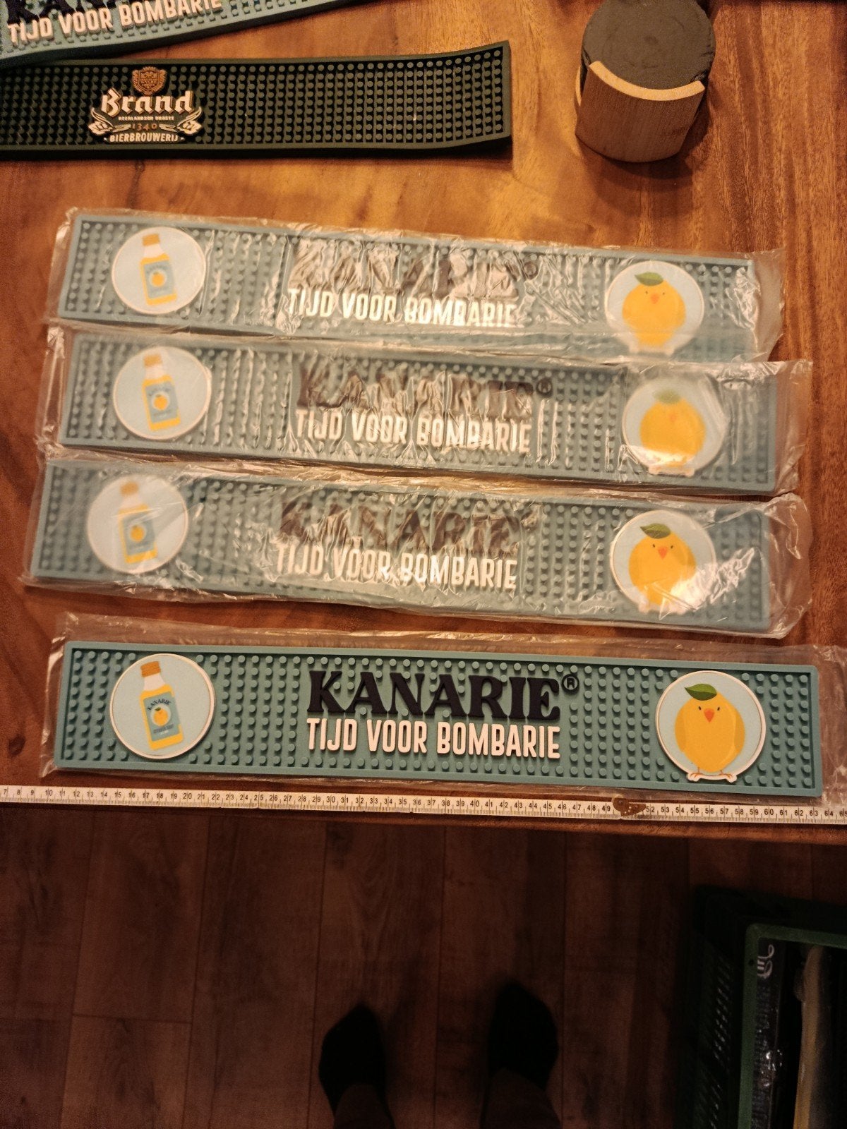 kanarie barmat, Ophalen of Verzenden, Reclamebord