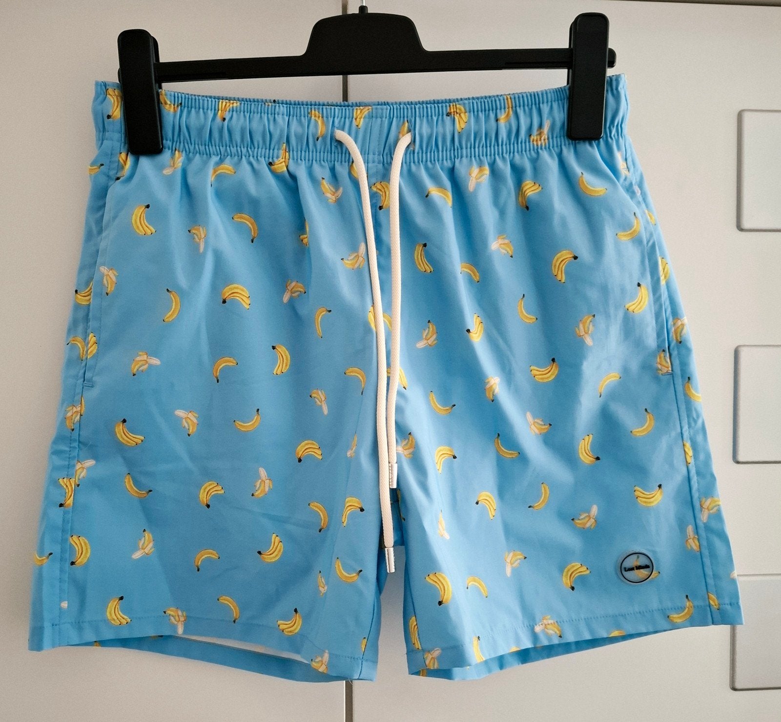 Lichtblauwe Lost Minds zwemshort maat M, Kleding | Heren, Ophalen of Verzenden, Maat 48/50 (M), Blauw, Lost Minds