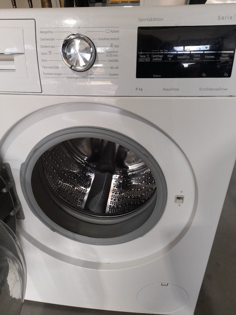 Wasmachine Bosch Exclusiv, Witgoed en Apparatuur, Wasmachines, Ophalen, 1200 tot 1600 toeren, 8 tot 10 kg, Energieklasse A of zuiniger