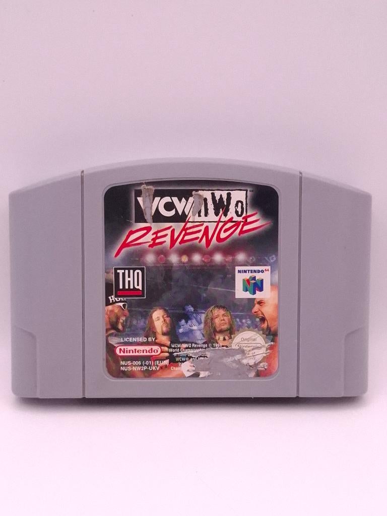 wcw vs nwo revenge n64, Gebruikt, Vechten, 1 speler, Ophalen of Verzenden