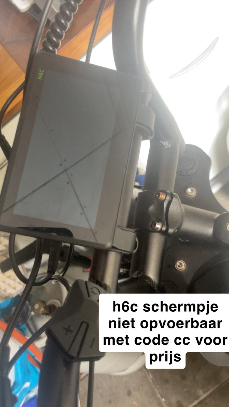 Accu en scherm tekoop, Ophalen of Verzenden, Zo goed als nieuw, Elektrisch, Overige modellen