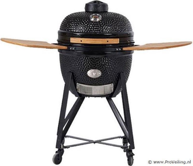 Online Veiling: Eisenbach 20inch kamado grill barbecue, Nieuw