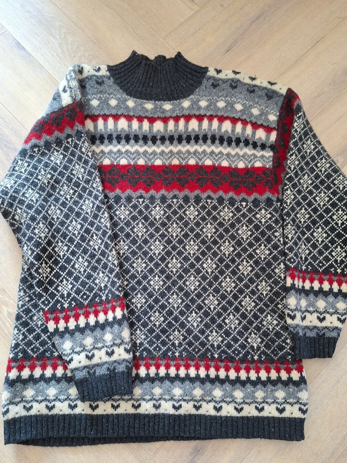 Noorse wollen trui mt L, Kleding | Dames, Ophalen of Verzenden, Zo goed als nieuw, Maat 38/40 (M)