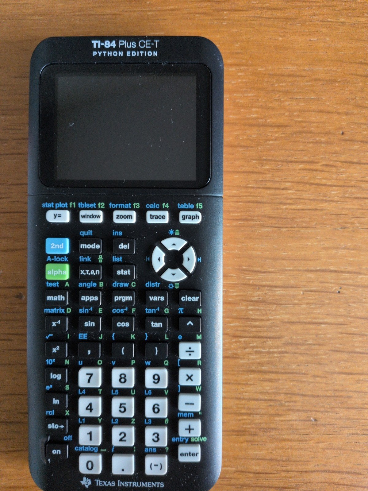 Texas Instruments TI 84 plus CE-T phyton edition, Ophalen, Grafische rekenmachine, Zo goed als nieuw