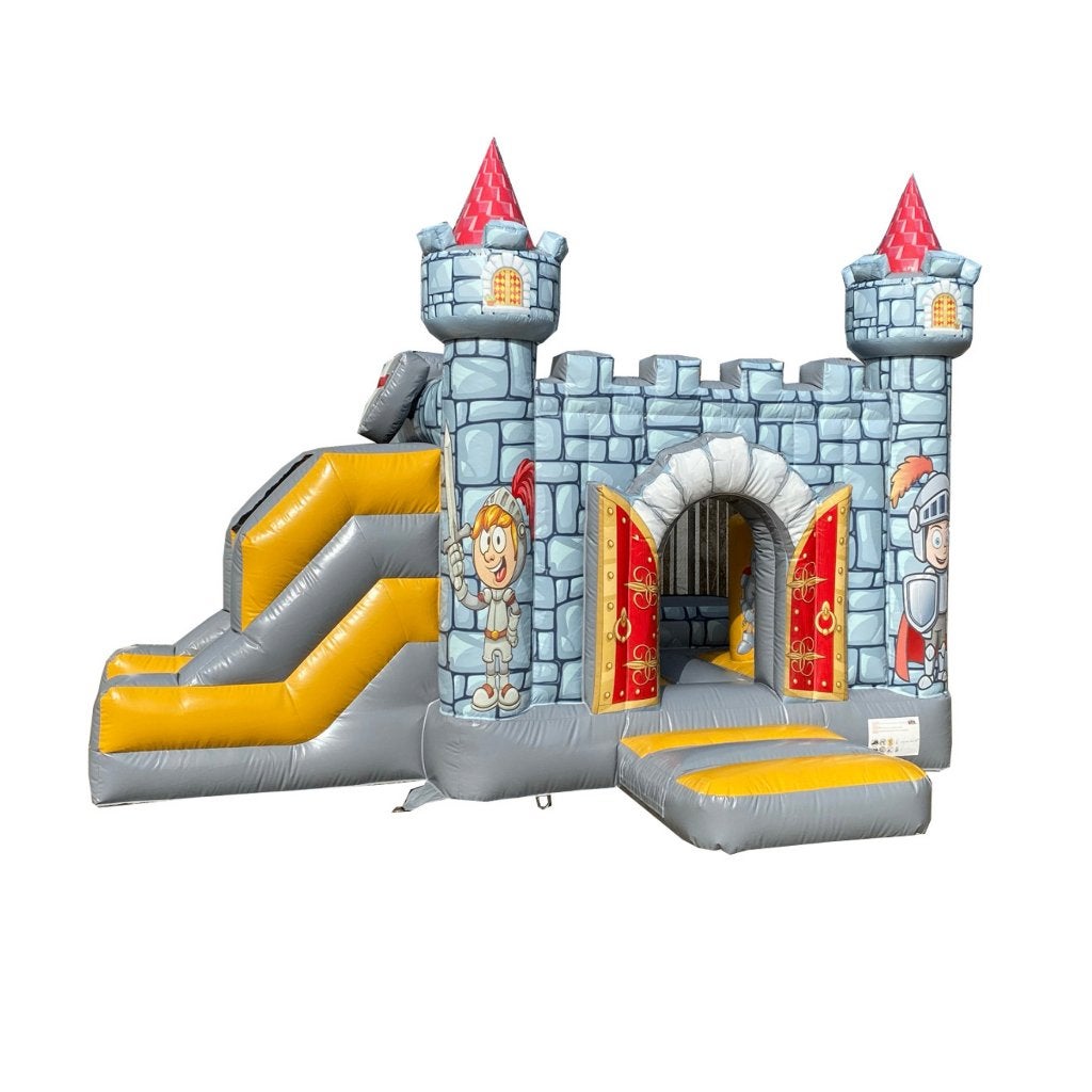 Springkussen Multiplay Combo Mini Kasteel, Ophalen, Zo goed als nieuw