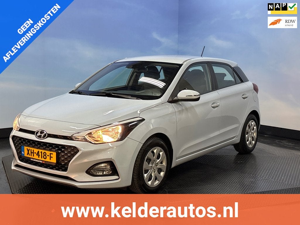 Hyundai I20 1.0 T-GDI Comfort Camera, CarPlay, ECC, Voorwielaandrijving, 100 pk, Origineel Nederlands, Bedrijf
