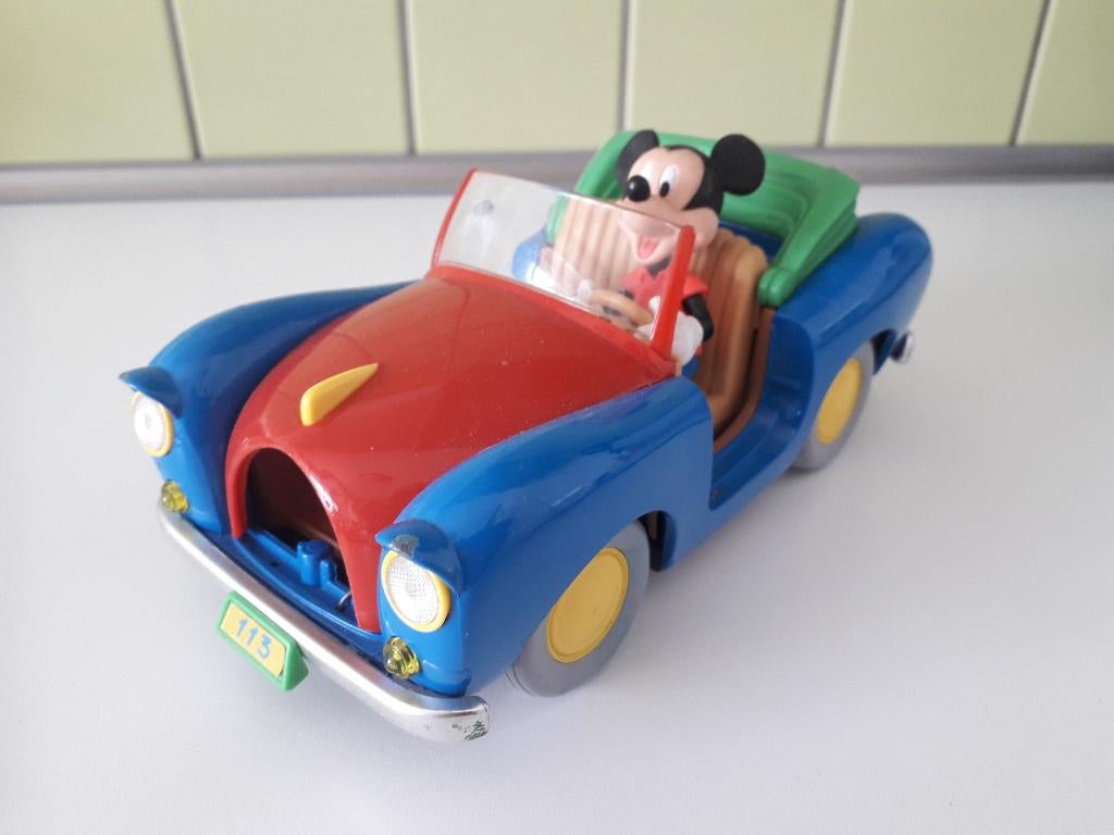 mickeys 113   bburago    mickey mouse, Ophalen of Verzenden, Gebruikt, Auto, Bburago