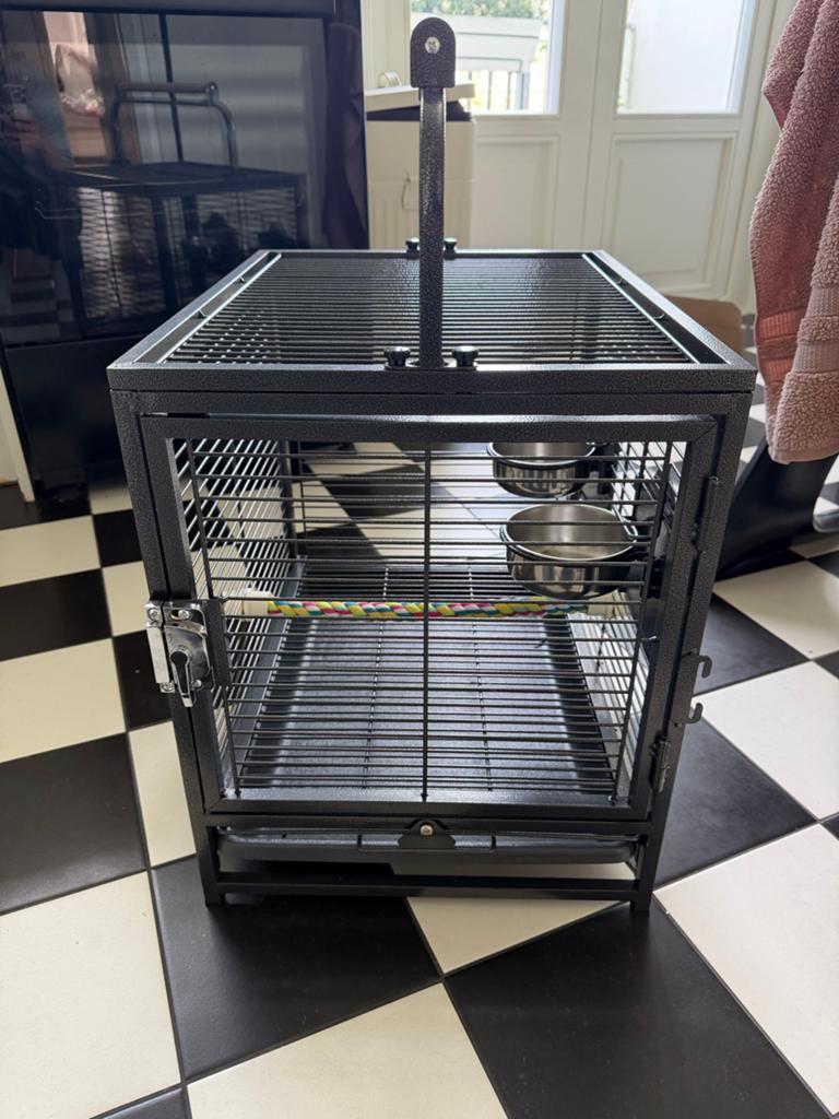 Keddoc Transportkooi Transporter, Dieren en Toebehoren, Ophalen of Verzenden, Nieuw, Metaal, Vogelkooi