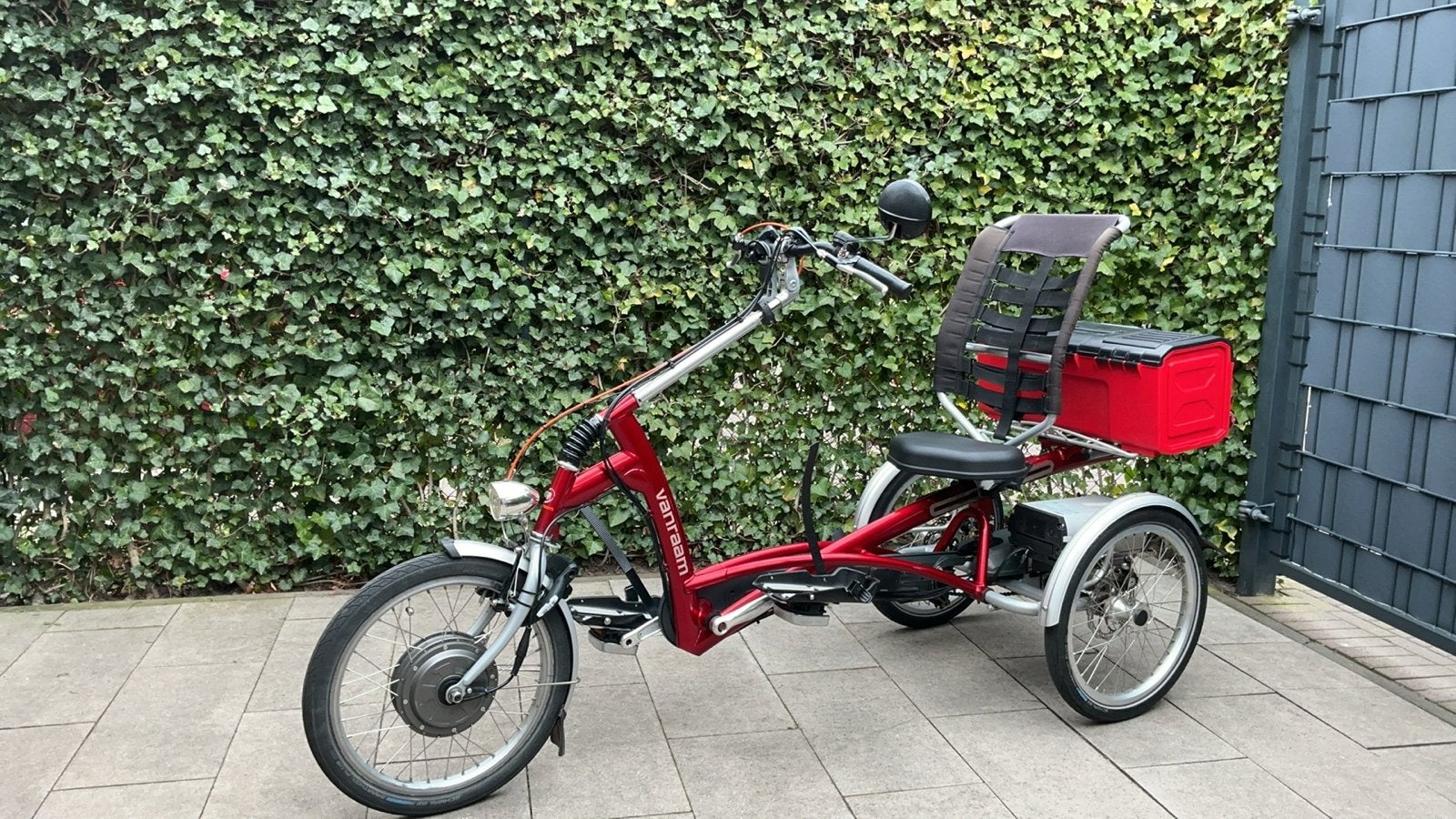 Van Raam Easy Rider elektrische driewielerfiets, Ophalen, Gebruikt, Schijfrem, Verstelbare zitting