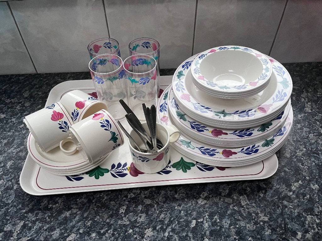Plastic servies, Caravans en Kamperen, Ophalen