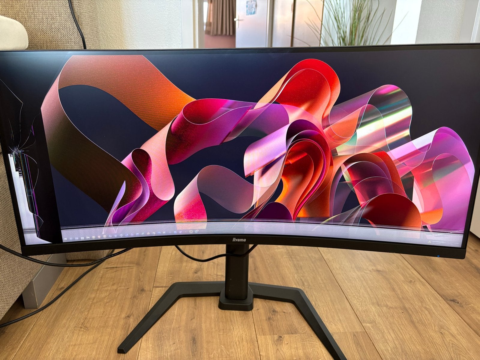 Iiyama G-Master 34” Curved Ultrawide [Semi-defect], Computers en Software, Monitoren, Curved, VA, Minder dan 1 ms, Niet werkend