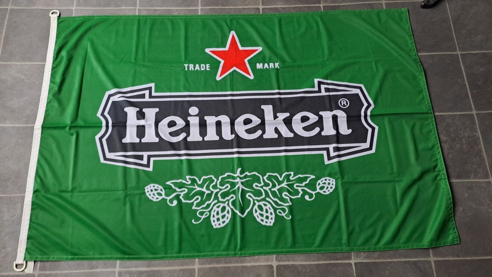 Heineken vlag, Ophalen of Verzenden, Zo goed als nieuw, Overige typen, Heineken
