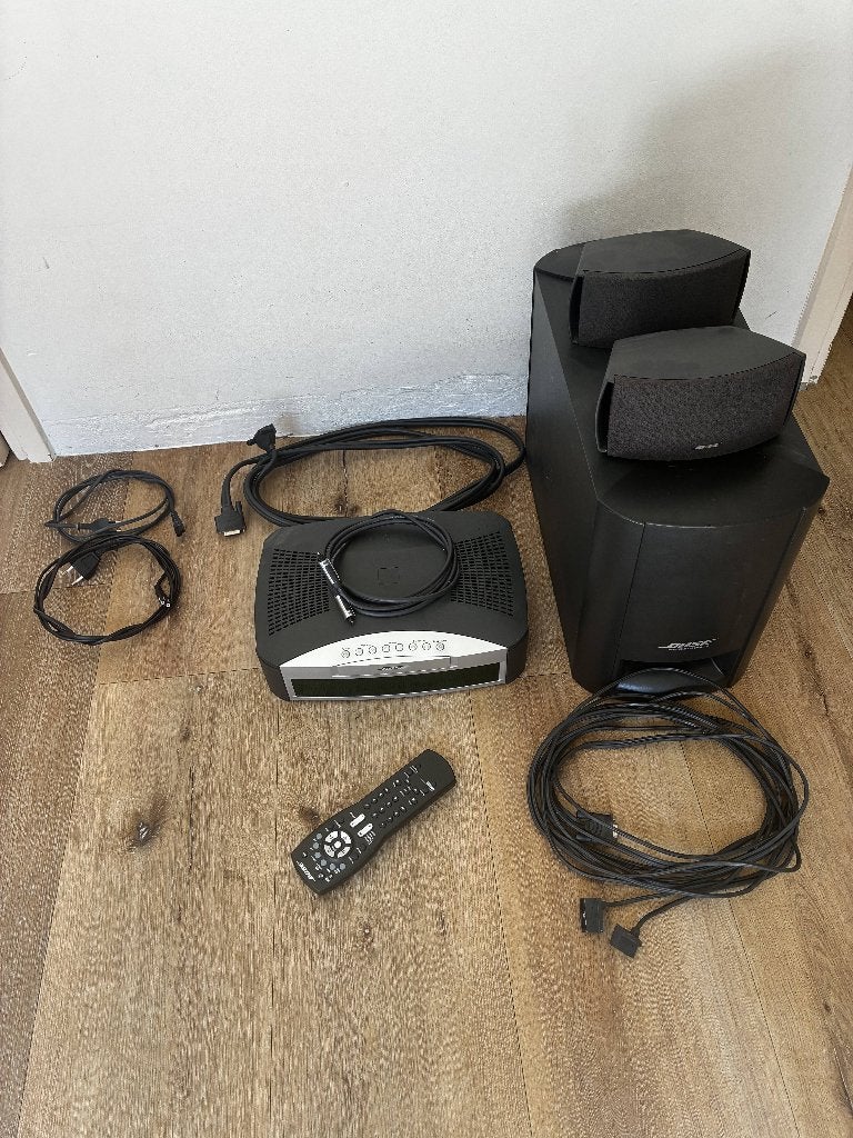 Bose Set: Afhalen, 70 watt of meer, Niet werkend, Dvd-speler, Ophalen