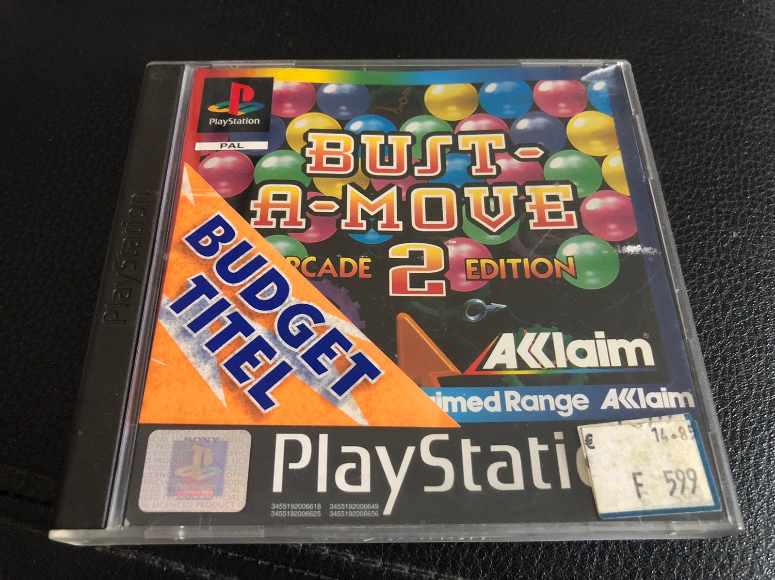PS1, Bust-A-Move 2, Spelcomputers en Games, 1 speler, Ophalen of Verzenden, Zo goed als nieuw, Vanaf 3 jaar