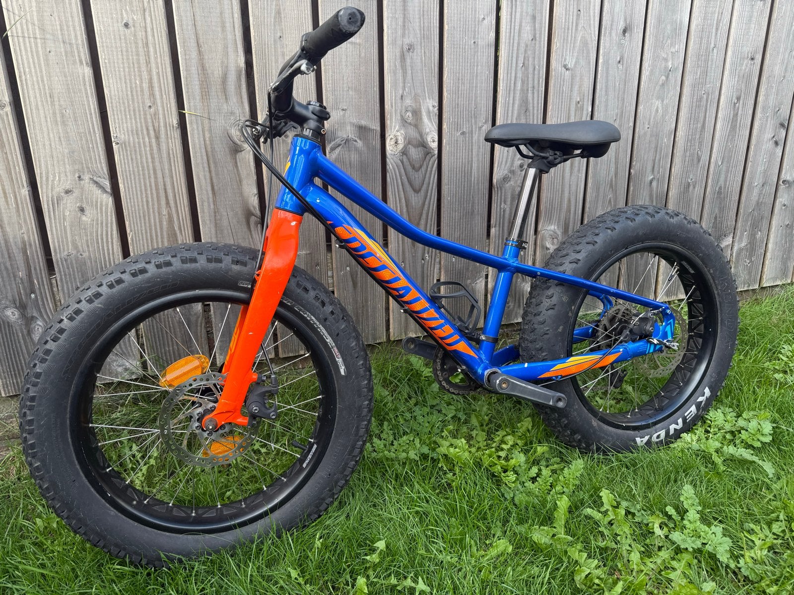 Specialized Fatboy 20 inch Fatbike - Blauw/Oranje, Fietsen en Brommers, Ophalen, Gebruikt, Schijfrem, 20 inch of meer