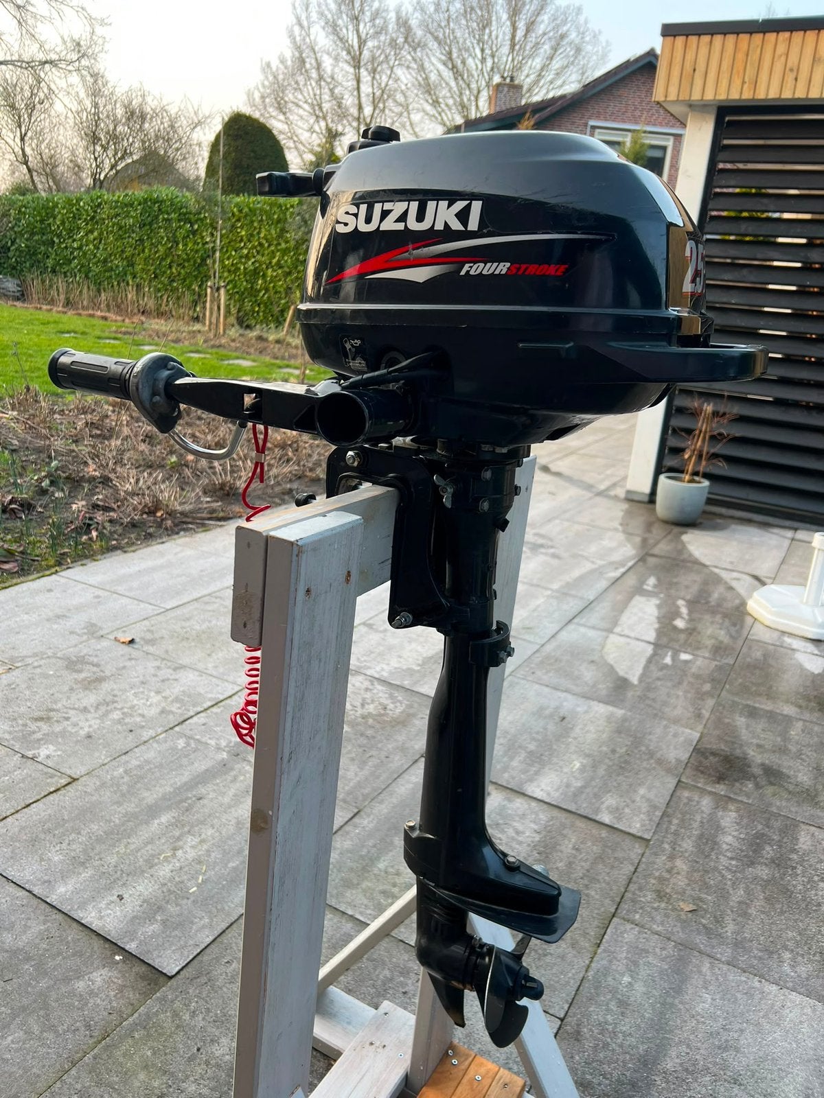 2.5 pk suzuki, Watersport en Boten, Ophalen, Gebruikt