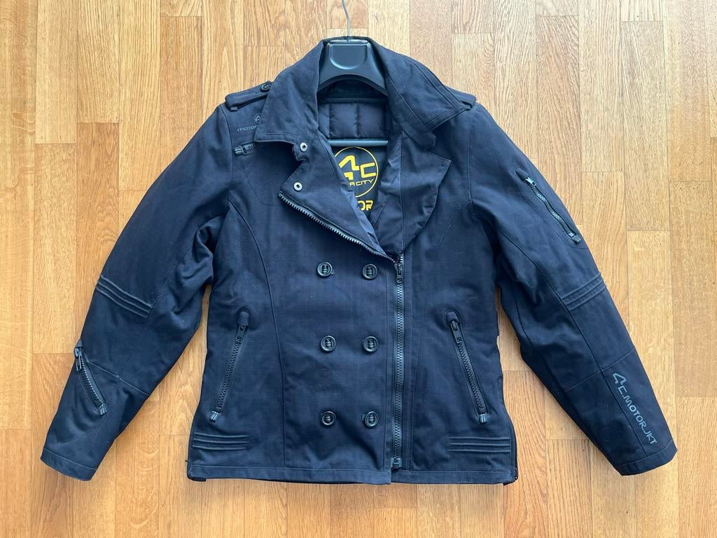 4C ForCity motorjas dames z.g.a.n. maat T3/40 (M/L), Ophalen of Verzenden, Tweedehands, Dames, Jas | textiel