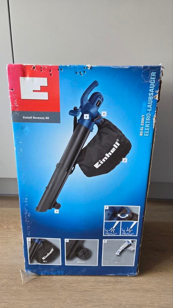 Bladblazer, Ophalen, Zo goed als nieuw, Elektrisch, Einhell