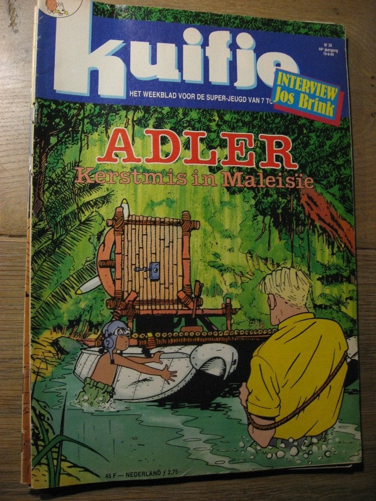 Kuifje. Weekblad nr 30 41 jaargang 22-07-1986., Boeken, Eén stripboek, Ophalen of Verzenden, Gelezen