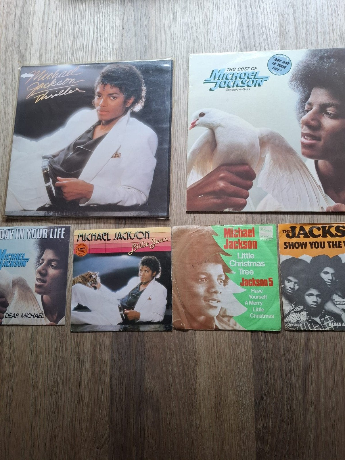Michael Jackson & The Jacksons Vinyl Collectie (6 stuks), Cd's en Dvd's, Vinyl | Pop, LP, Gebruikt, Pop, Ophalen of Verzenden