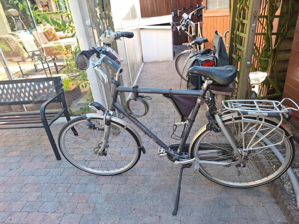 witte Batavus Alegro Comfort, Ophalen, Gebruikt, Versnellingen, Batavus