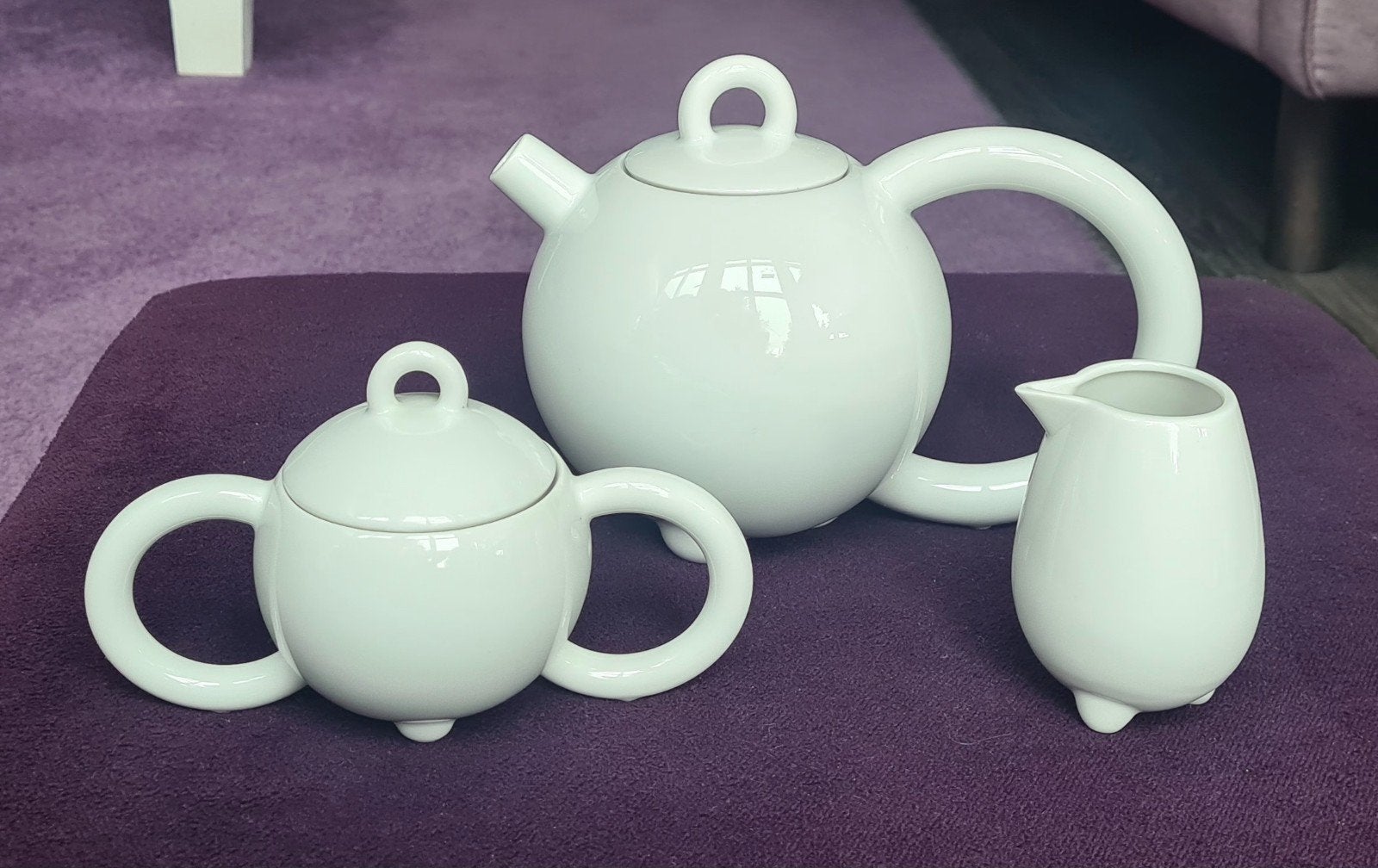 Arzberg Thun Matteo theepot, melkkannetje en suikerpot., Huis en Inrichting, Overige typen, Ophalen of Verzenden, Zo goed als nieuw