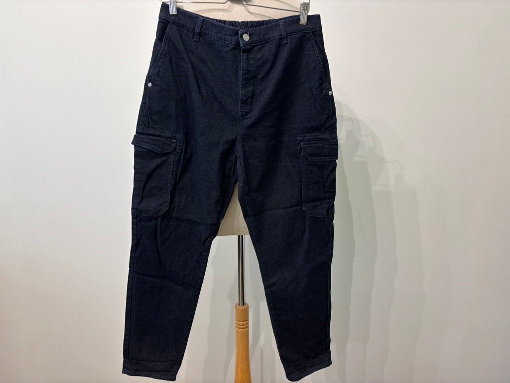 Penn & Ink Cargo Broek – Donkerblauw – mt 36 Comfort Stretch, Penn & Ink, Penn & Ink, Blauw, Penn & Ink