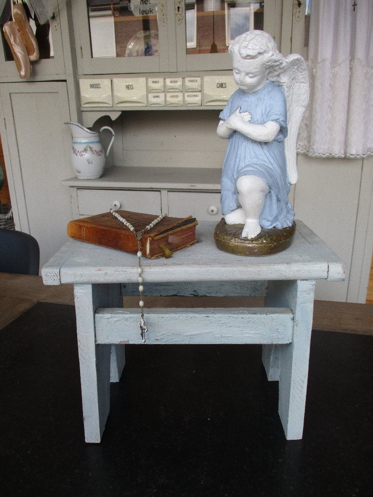 brocante vensterbank bankje, Antiek en Kunst, Ophalen of Verzenden