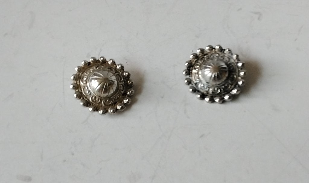 Zeeuwse knop oorbellen, Verzenden, Zilver