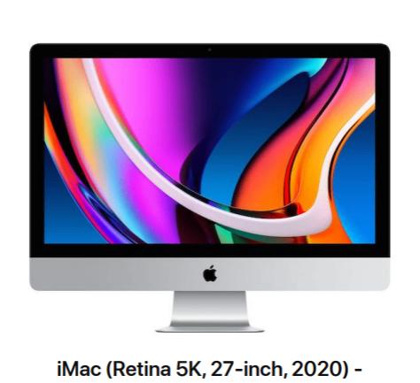iMac (Retina 5K, 27-inch, 2020), Computers en Software, Apple Desktops, Zo goed als nieuw, iMac, SSD, 3 tot 4 Ghz, 16 GB, Ophalen