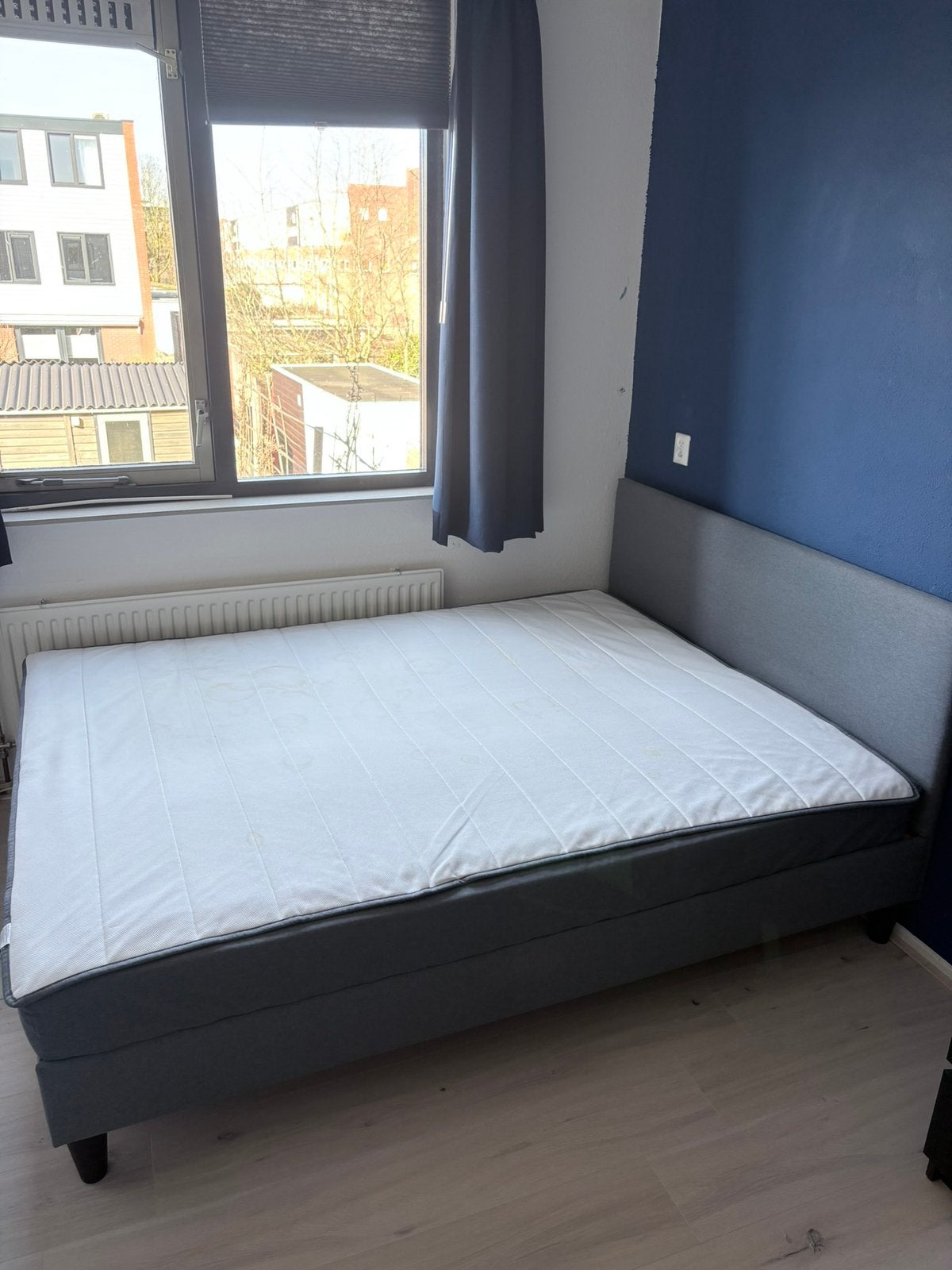 IKEA Säbøvik Boxspring 160x200 cm, Ophalen, Gebruikt, Tweepersoons, 200 cm