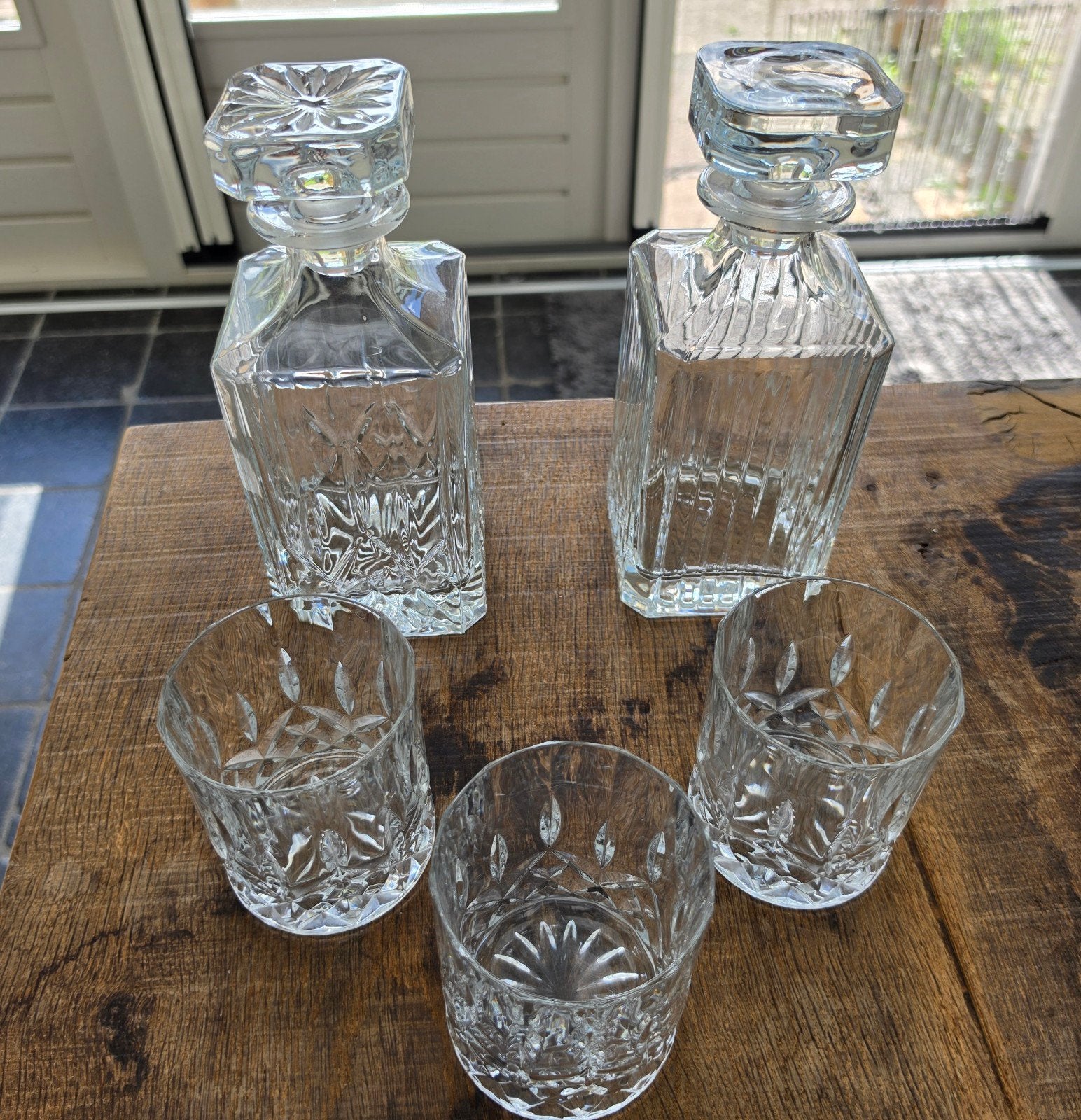 Whisky Karaf Set met glazen van Royal Doulton, Ophalen of Verzenden