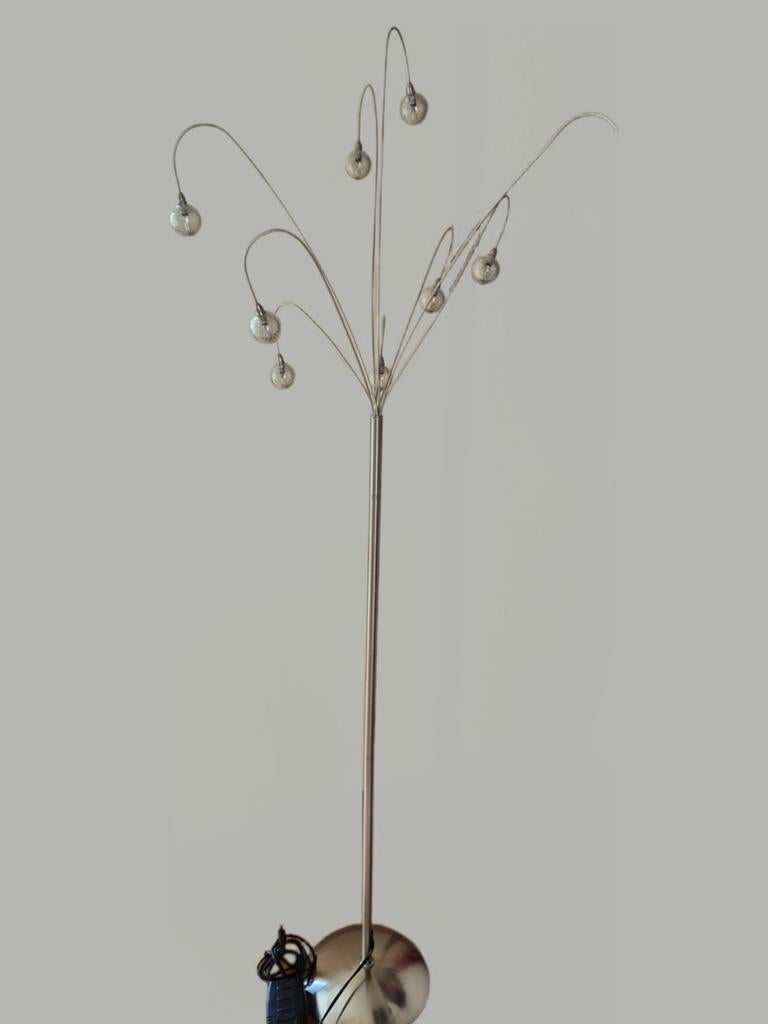 Te koop Staande Jan de Bouvrie lamp, Ophalen, Overige typen, Zo goed als nieuw, Metaal