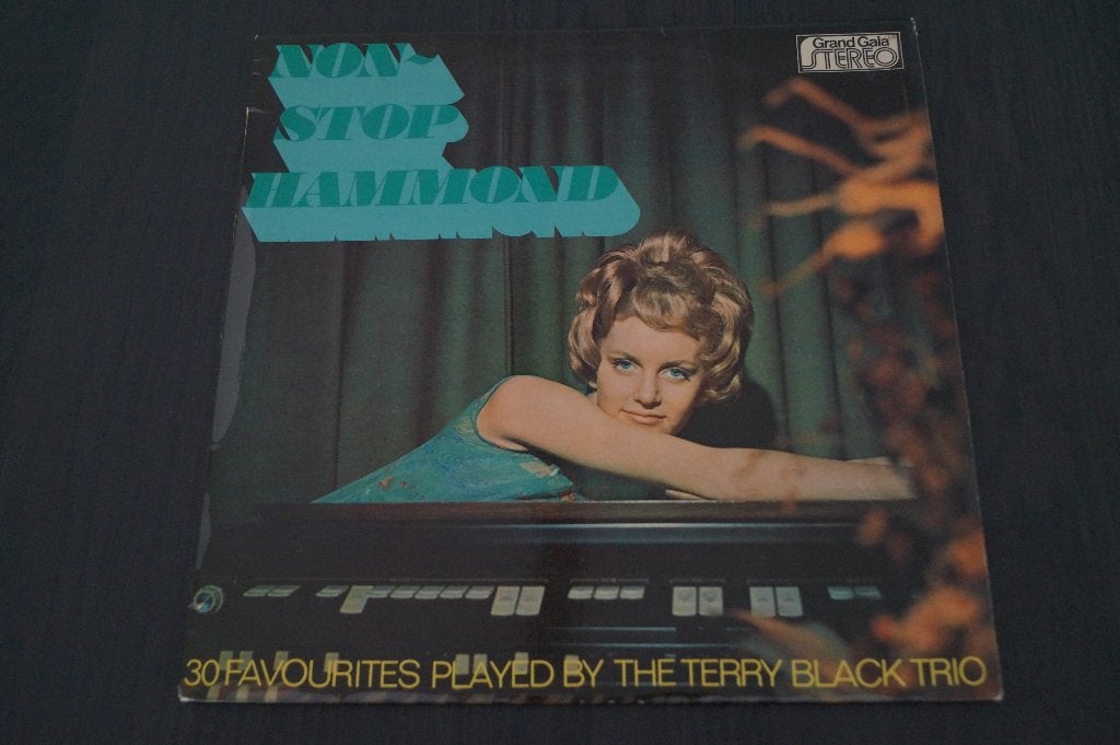 LP Terry Black Trio - Non stop hammond - krasvrij 1554, Cd's en Dvd's, Ophalen, LP, Pop, Zo goed als nieuw