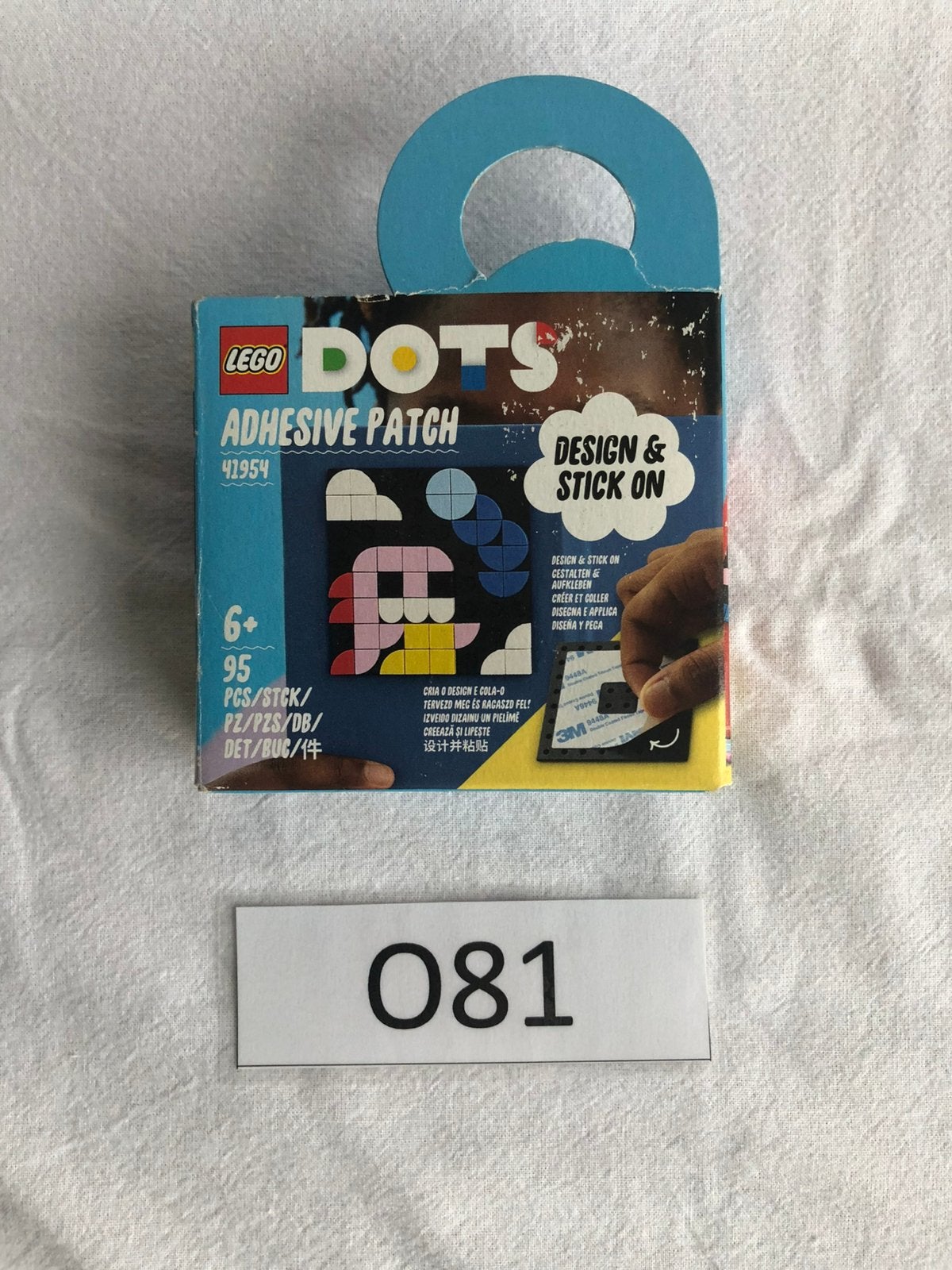 Lego Dots 41954 - Zelfklevende Patch NIEUW - O81, Lego, Lego, Overige thema's, Lego