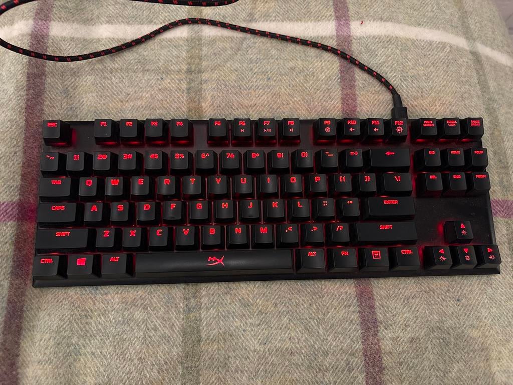 HyperX Alloy FPS Pro Mechanisch Toetsenbord Cherry MX Red, Computers en Software, Toetsenborden, Gaming toetsenbord, Ophalen of Verzenden