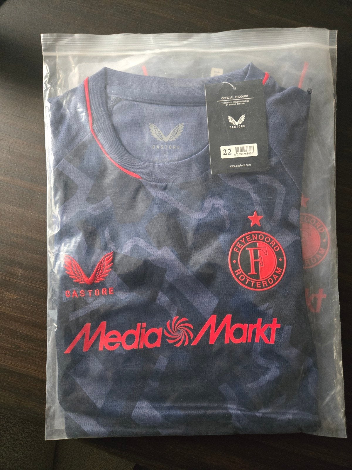 Nieuw Feyenoord Tenue Kindermaat Shirt en Broek (elke maat)!, Kinderen en Baby's, Ophalen of Verzenden, Nieuw, Castore, Jongen of Meisje