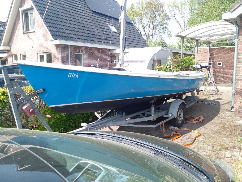 zeilboot randmeer classic, Watersport en Boten, Ophalen, Gebruikt, Randmeer, Elektrisch