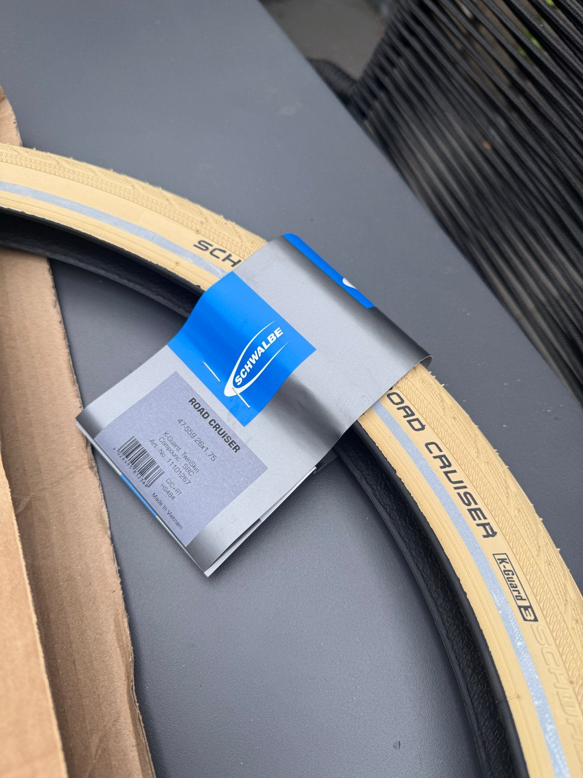 Schwalbe Road Cruiser Buitenband - Nieuw 26 inch, Ophalen, Band, Nieuw, Rubber