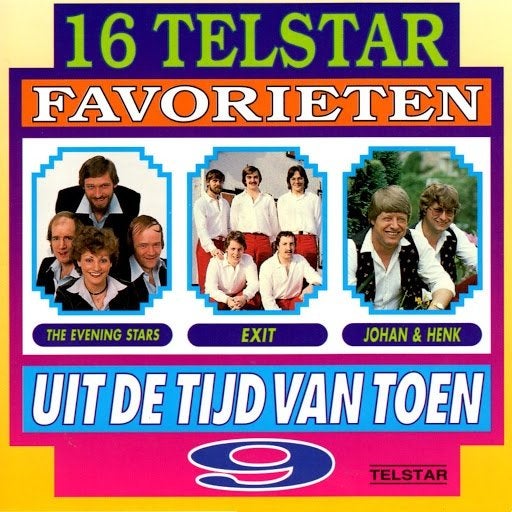 16 Telstar Favorieten Uit De Tijd Van Toen 9 CD, Ophalen of Verzenden, Nieuw in verpakking, Levenslied of Smartlap, Album