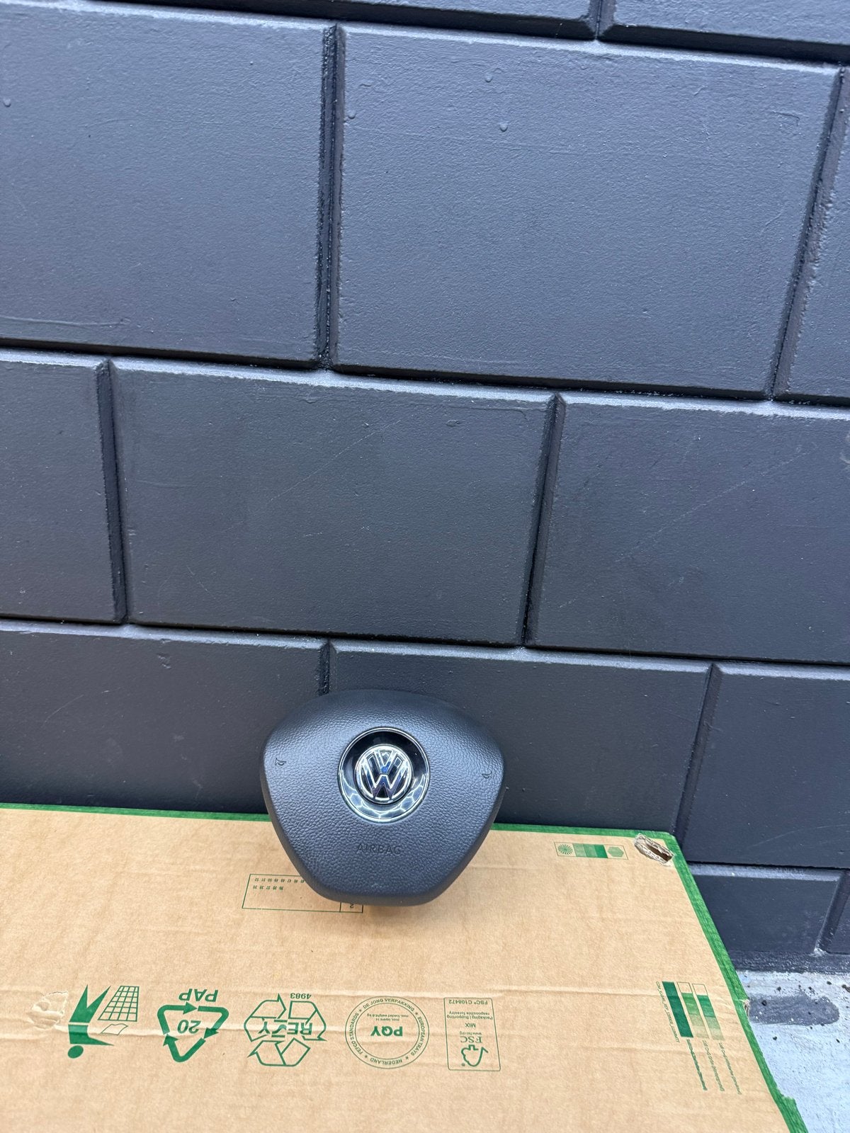 Volkswagen Airbag Stuur Airbag Module 5G0.880.201S, Ophalen of Verzenden, Gebruikt, Volkswagen